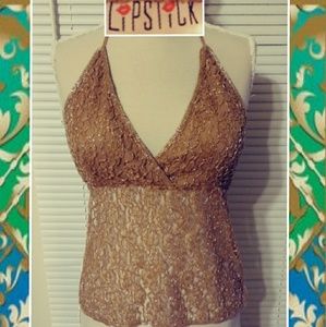 🔸2/$5🔸*LIPSTICK SEQUIN HALTER TOP